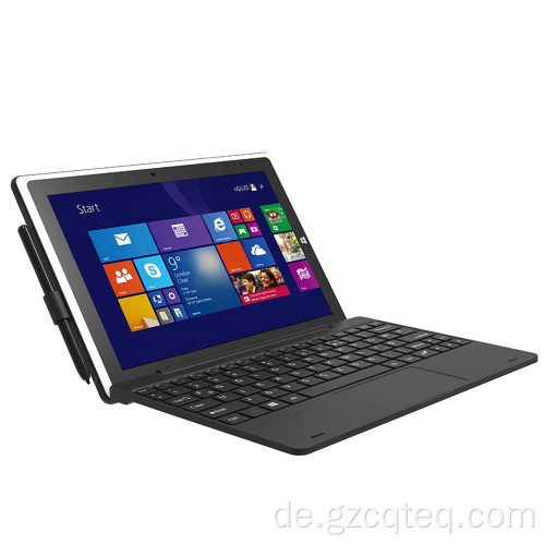 Win 10 2-in-1-Touchscreen-Laptop mit abnehmbarer Tastatur